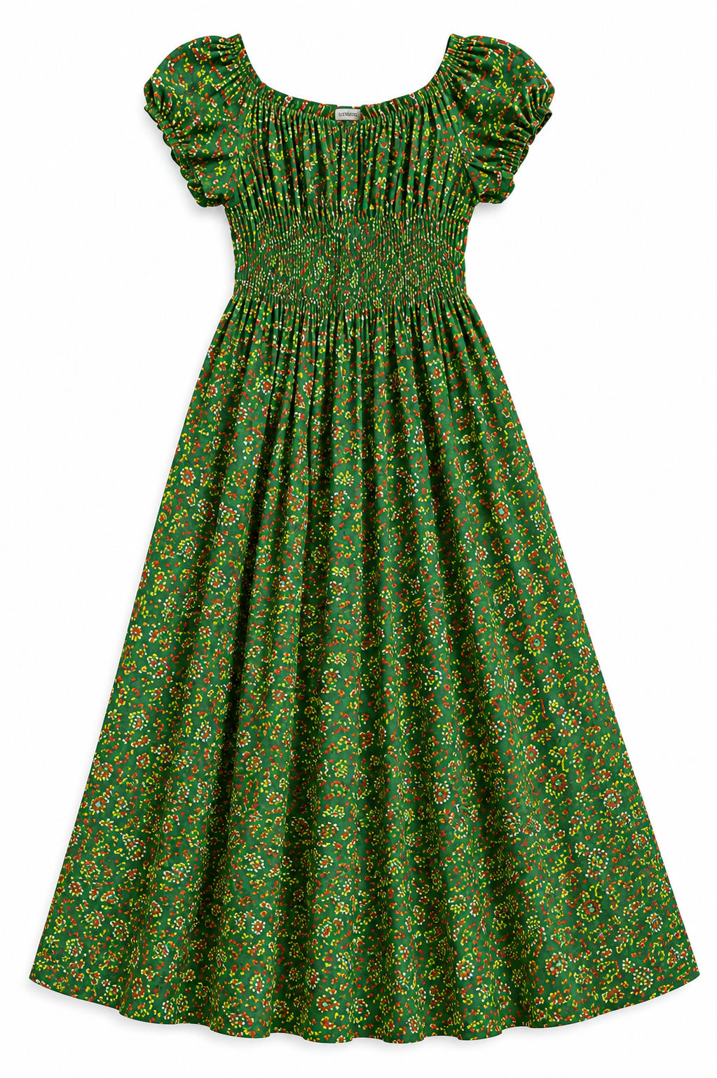 Floral Printed Dress - Full View